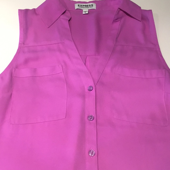 XS Express pink tank with collar - Picture 2 of 3